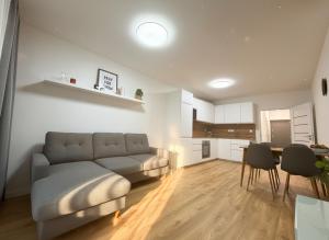 Brand New Family Apartment in Harrachov Center with Garage & Mountain View