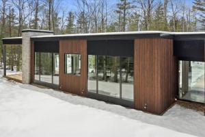 Cedar and Glass | Modern Forest Retreat Fish Creek