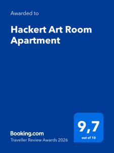 Hackert Art Room Apartment