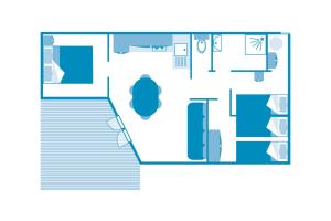 Chalet 6p 3Bdrms AirCon
