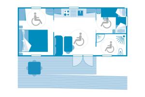 Cottage 4p 2Bdrms AirCon