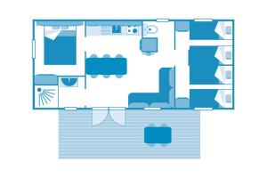 Cottage 6p 3Bdrms AirCon