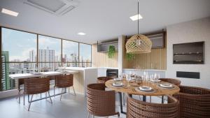 Flat novo e moderno no bairro da Torre