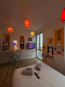 Le 10 - Studio Tokyo, tout équipé Mulhouse centre - stationnement gratuit