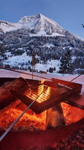 Cozy Swiss mountain chalet