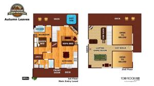 Cute 1 bedroom sleeps 6 with hot tub, pool table, located in between Gatlinburg and Pigeon Forge!