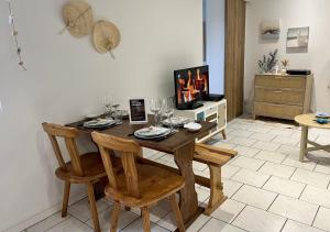 Le Chalet Doye - bord de mer-réserve naturelle- Oye Plage