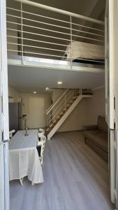 LOFT in Historic Convent with Balcony & Patio View