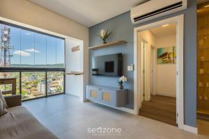 Apto c Churrasq. e Vista Parcial Mar ALE0803