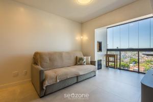 Apto c Churrasq. e Vista Parcial Mar ALE0803
