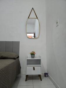 Quarto casal com ar condicionado