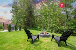Le Vert Détente - Chalet Spa privé Accès piscine - Golf du Grand Portneuf près de Québec