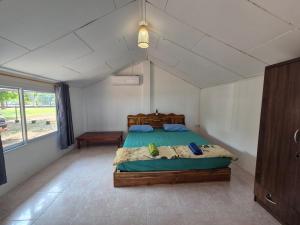 charmants bungalows au bord du Mékong