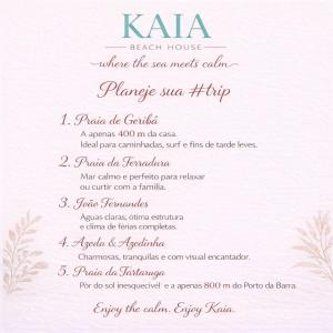 Kaia Beach House Chic retreat 400 m from Geribá