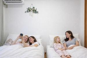 New#신주쿠10분#호난초4분#코엔지15분#12평#4명#러블리#고급매트리스#빔