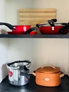 Aloha Stays Boho themed 2BHK in Velachery Kitchen
