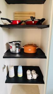 Aloha Stays Boho themed 2BHK in Velachery Kitchen