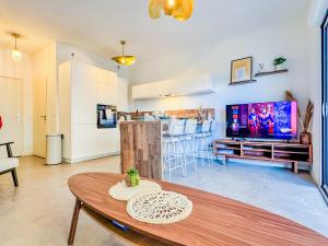 Appartement 6 personnes climatisés proche plage