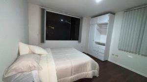 Beautiful view in front of the Parque de la Madre