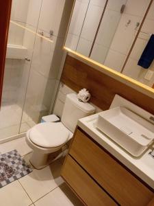 Piscina e Beira Mar, Flat Pé na Areia