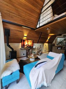 Cabana romântica de luxo na serra - Cabana Aguimô