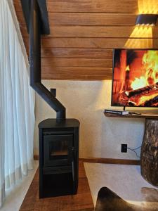 Cabana romântica de luxo na serra - Cabana Aguimô