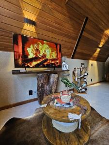 Cabana romântica de luxo na serra - Cabana Aguimô