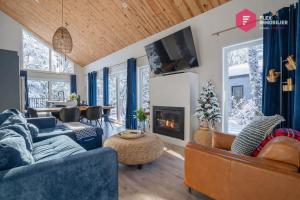 Le Bellevue - Chalet avec spa privé TV 65" Sonos à Pont Rouge - Resort près de Québec