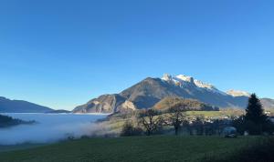 10 min from Lake Annecy, quiet chalet with view