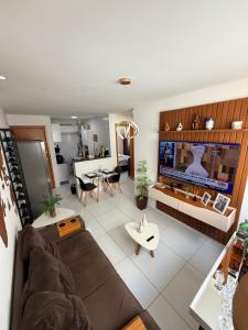 Quarto charmoso e aconchegante em casa automatiza