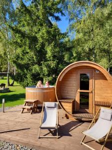 Baśniowy Domek Kolędówka z jaskinią SPA - Osada Jaworzyny