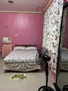 Cozy Pink Family Room