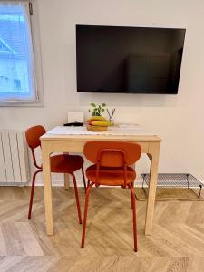 Studio indépendant à Roissy-en-France avec terrasse, proche Aéroport CDG