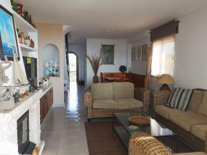 Great sea views terrace at this house in Altea
