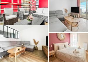 T3 moderne, balcon, parking, proche centre ville