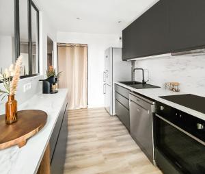 T3 moderne, balcon, parking, proche centre ville