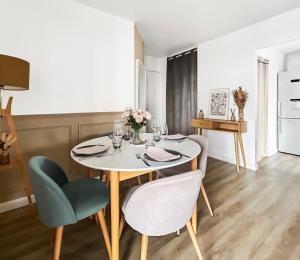 T3 moderne, balcon, parking, proche centre ville