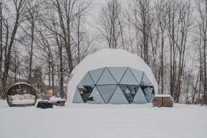 MoonBeam Boho-Luxe Glamping Dome at Marmora Retreat