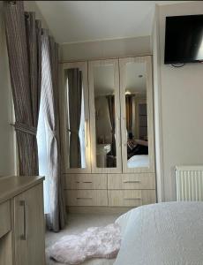 Caravan by the beach