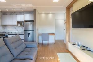 Apto c churrasqueira a 200m da Praia IFA0054