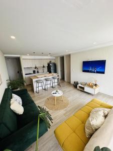 Dominiqueplayaazul apto de lujo con Jacuzzi privado en balcon