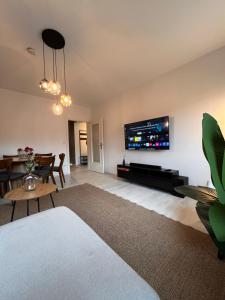 Neues 3-Zimmer-City-Apartment in Bielefeld mit Espresso, Arbeitsplatz und Parkplatz