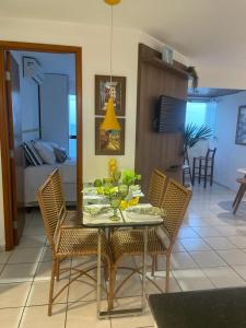 Vista Mar da PRAIA de PONTANEGRA 2 quartos Wifi 55 MB capacidade para até 6 pessoas e PET friendly