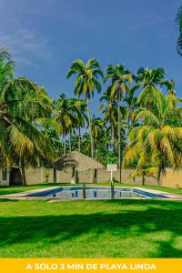 Casa de 2 habitaciones con alberca