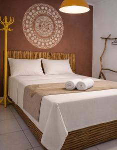 Quarto Privativo com ar condicionado - ilha de Boipeba Casa Ara Pyau