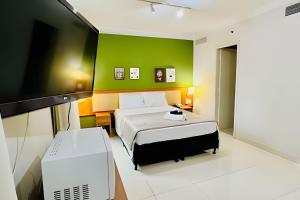 Flat Jardins na Oscar Freire com Piscina Hotel