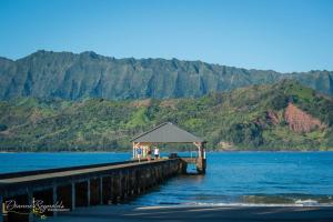 Hanalei Bay Beach Retreat with Waterfall Views