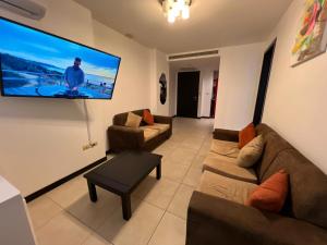 Departamento con linda vista