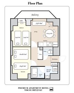 Premium Apartment Hotel Tokyo Shinjuku