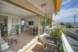 FRGK Etoile du sud TERRASSE Vue Mer PALM BEACH WIFI FIBRE